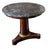 Traditional Antique Early 19c French Empire Mahogany & Marble Gueridon Round Table For Sale - Image 3 of 5