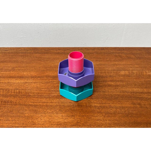 Plastic Postmodern Screw and Nut Ashtray or Bowl, 1980s For Sale - Image 7 of 18