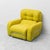 Green Fabric Armchair with Metal Frame, 1970s For Sale - Image 13 of 13