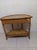 Chinoiserie Vintage Faux Bamboo Console Table Hand Painted Chinoiserie Maitland Smith For Sale - Image 3 of 8