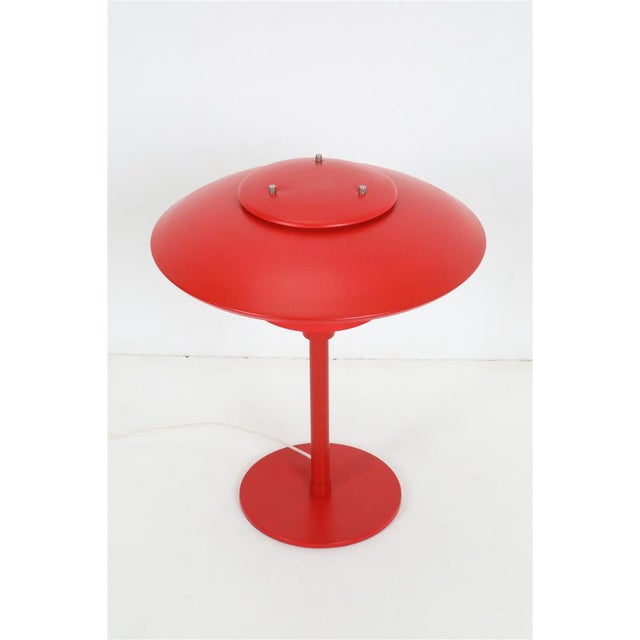 Postmodern Vintage Danish Table Lamp from Lyskær Belysning, 1970s For Sale - Image 3 of 17