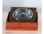 New 1980’s Vintage/New Crystal & Inlay Wood Cigar Ashtray by Elie Bleu in Paris for Eloi For Sale - Image 4 of 5