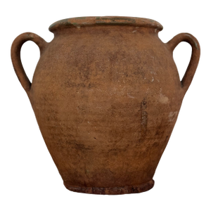 Antique French Terracotta Pot, Pottery, Jar
