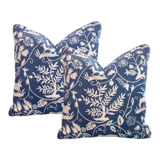 Set of 2 - 22'' Kravet Tole Decorative Pillows For Sale