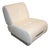 Vintage Lounge Chair in White, 1970s For Sale