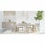 This 71-102" solid acacia wood extendable dining table brings warm, rustic character to your dining space with its natural...