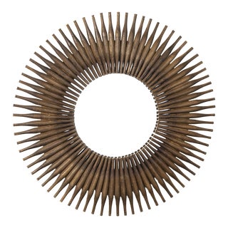 Regina Andrew Rolling Pin Round Mirror For Sale