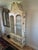 Late 20th Century John Widdicomb Hand-Painted Bonnet-Top Display Cabinet/Vitrine-Chinoiserie Style For Sale In Phoenix - Image 6 of 14