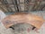 Solid Reclaimed Wood and Iron Crescent Bench For Sale In Boston - Image 6 of 7