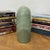 Ceramic Asymmetrical Celadon Ceramic Vase with Crackle Glaze For Sale - Image 7 of 11