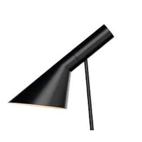 Arne Jacobsen AJ floor lamp in black for Louis Poulsen. These lamps were designed in 1960 by Arne Jacobsen for the SAS...