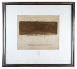 Karl Mordstein, Field Research, 1983, Etching