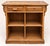 Solid oak shop counter, Art Nouveau period, circa 1900-1910, fully restored by the seller's workshop. The counter has a...