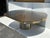 Mid-Century Modern 1980s Stainless Steel and Brass Dining Table For Sale - Image 3 of 12