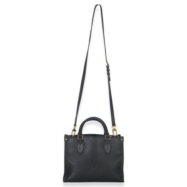 Black Black Monogram Empreinte Onthego BB For Sale - Image 8 of 9