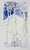 Rustic Small 1997 Impressionist Snowy Mountain Winter Watercolor Painting For Sale - Image 3 of 3