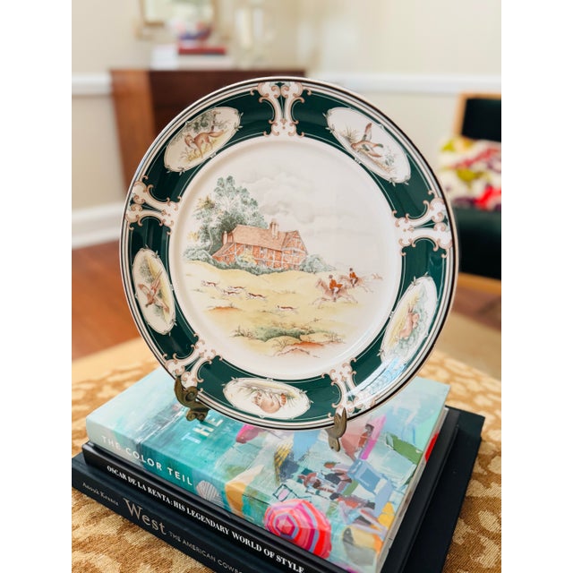 Traditional Vintage Pursuit by Noritake China - Large Platter- Chop Plate For Sale - Image 3 of 8