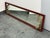 Asian-Inspired Red + Gilt Botanical Wall Mirror, Vintage For Sale - Image 10 of 12