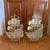 A delightful and very unusual pair of cast brass Spanish galleon andirons, each ship fitted to a French Louis XVI style...