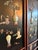 Chinese Lacquered Wood Folding Floor Screen with Gemstone Inlays For Sale - Image 9 of 18