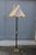 Italian Mahogany and Brass Pedestal Floor Lamp, 1950s For Sale - Image 11 of 11