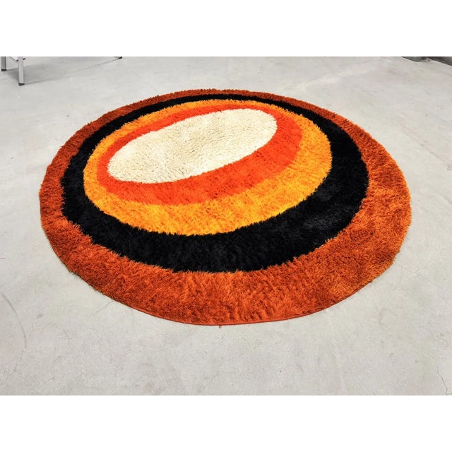 Mid-Century Modern Vintage Rug from Højer Eksport Wilton, 1970s For Sale - Image 3 of 10