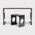 This minimalist table & stool set updates a classical Chinese form with the clean lines and geometric motifs of Art Deco...