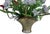 Vintage French Imortelle Glass Beaded Memorial Basket Bouquet For Sale In Phoenix - Image 6 of 12