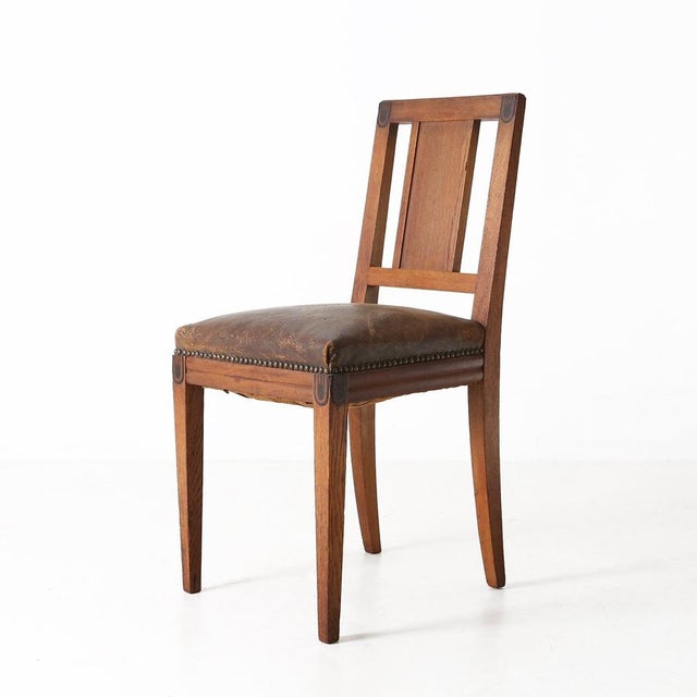 Art Deco Side Chair from Maurice Dufréne, France, 1925 For Sale - Image 12 of 12
