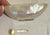 Beautiful vintage bowl and small spoon, both carved from shell. Perfect for serving caviar or condiments. Measurements are...