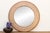 Indian Finely Fern Leaf Inlay Round Mirror For Sale - Image 3 of 8