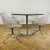 Stone Vintage Black Granite & Chrome Dining Table, 1970s For Sale - Image 7 of 13