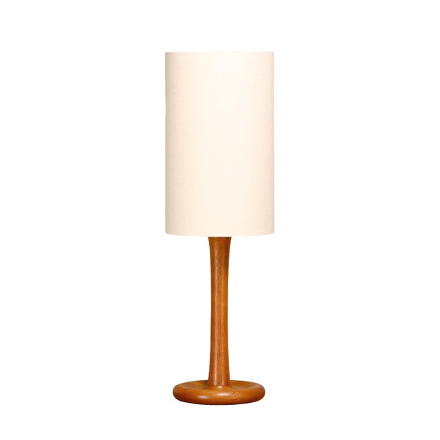 Large Scandinavian Modern Floor Lamp in Teak from Dyrlund, 1970s For Sale - Image 11 of 11