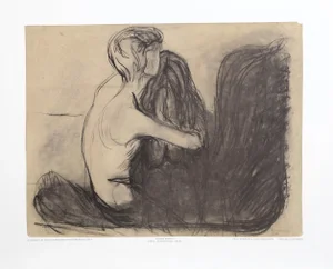 Edvard Munch, Consolation, Poster