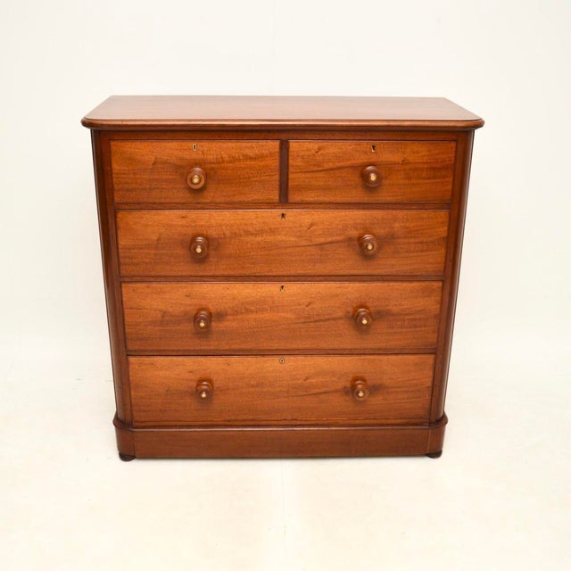 Victorian Chest of Drawers, 1860s For Sale - Image 3 of 12