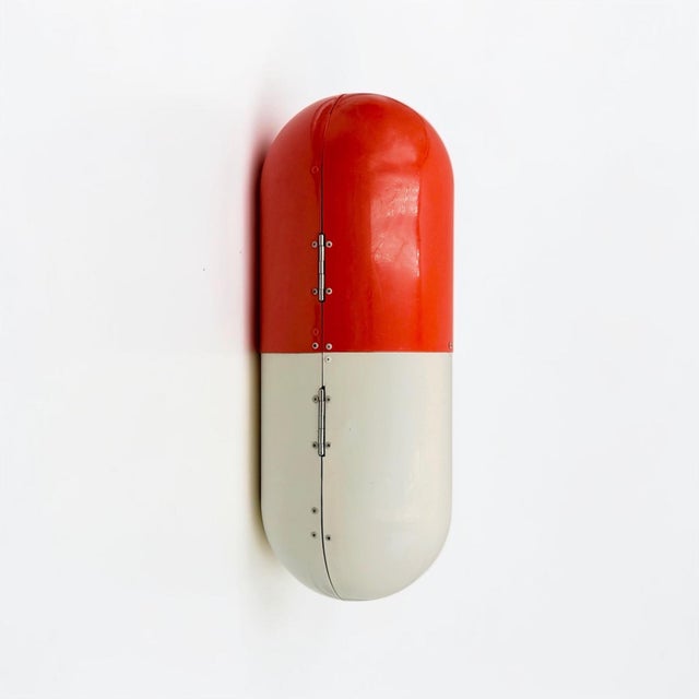 Modern Wall-Mounted Medicine Cabinet by Fabrice Berrux for Périgot, 2000s For Sale - Image 3 of 15