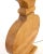 French Oak Monumental Architectural Table Lamp in Taste of Moreux For Sale - Image 4 of 13
