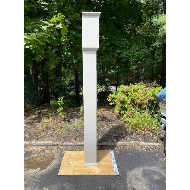 1960s Farm House Hand Built Grandfather Clock For Sale - Image 10 of 11