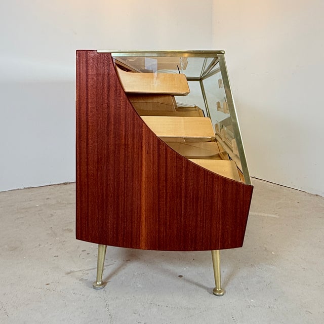 Vintage Teak Counter with 9 Drawers by A. Ahlström, 1950s For Sale - Image 6 of 16