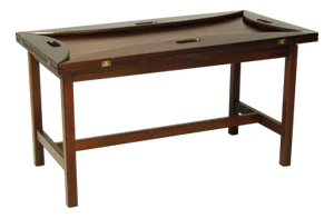 Oval Butlers Tray on Stand, England, 1970s