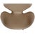 Swan Chair in Beige Essential Leather from Arne Jacobsen For Sale - Image 5 of 18