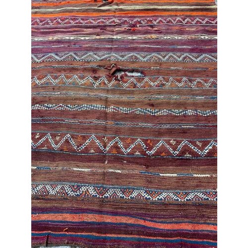 Mid-Century Moroccan Tribal Rug, 1930s For Sale - Image 16 of 18