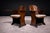 Mid-Century Modern Pair of Auditorium Armchairs in Bentwood, Cimo, 1950s - Lot 140 For Sale - Image 3 of 11