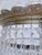Metal 1970s Italian Silver Upside Down Layered Cake Chandelier For Sale - Image 7 of 8