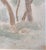1920s Giulio Da Milano, Undergrowth Forest, Trees, Greenery Watercolor, 1929 For Sale - Image 5 of 7