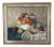 Framed Oil on Masonite Titled “Fruit and Flowers” by Thomas C. Stevenson For Sale