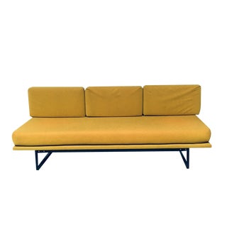 Mid-Century Dutch 3 Seat Sofa Daybed, 1960s For Sale