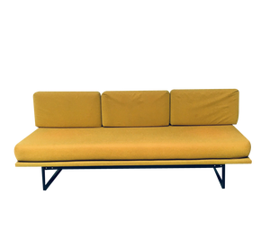 Mid-Century Dutch 3 Seat Sofa Daybed, 1960s