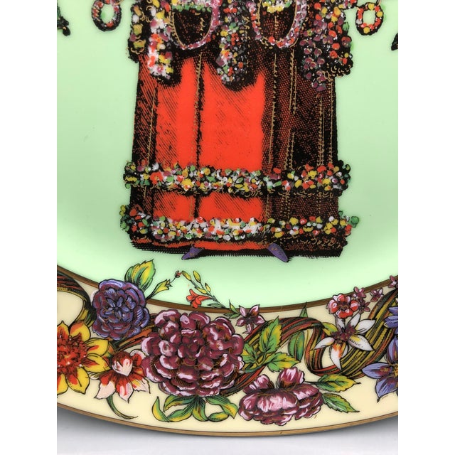 2000 - 2009 Four Seasons Decorative Plates by Versace for Rosenthal, 1990s, Set of 4 For Sale - Image 5 of 18