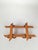 Wood Mid-Century French Riviera Rattan and Bamboo Wall Coat Rack Stand, Italy, 1960s For Sale - Image 7 of 10